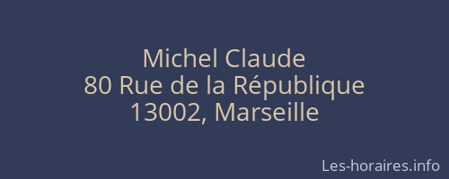 Michel Claude