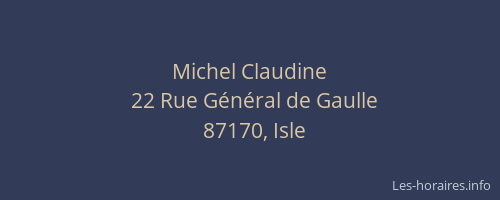 Michel Claudine