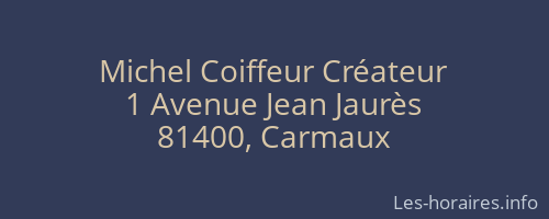 Michel Coiffeur Créateur