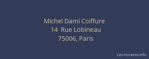 Michel Dami Coiffure