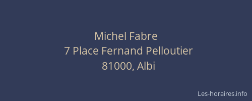 Michel Fabre