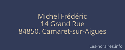 Michel Frédéric