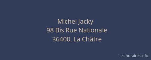 Michel Jacky