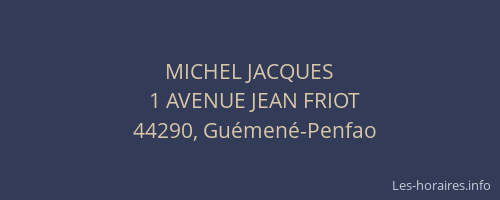 MICHEL JACQUES