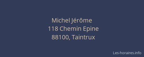 Michel Jérôme
