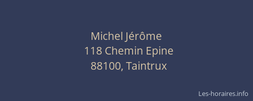 Michel J&eacute;r&ocirc;me