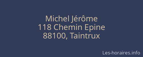 Michel Jérôme