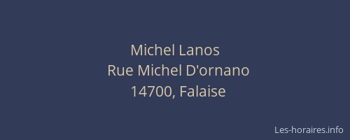 Michel Lanos