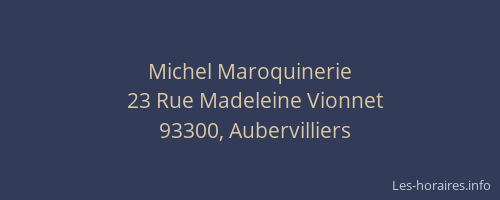 Michel Maroquinerie