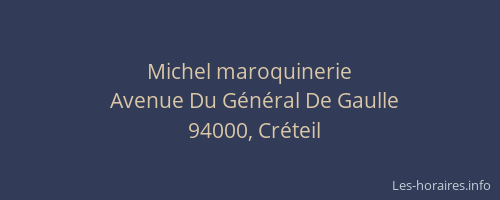 Michel maroquinerie