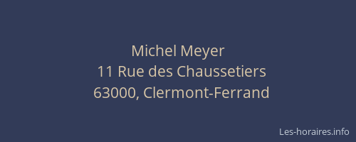 Michel Meyer