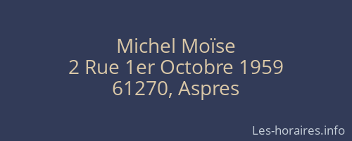 Michel Moïse