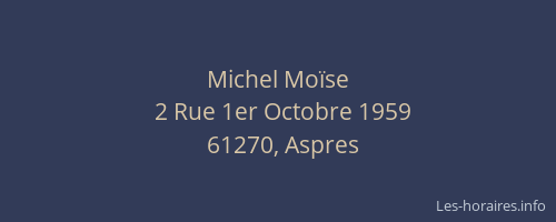 Michel Mo&iuml;se