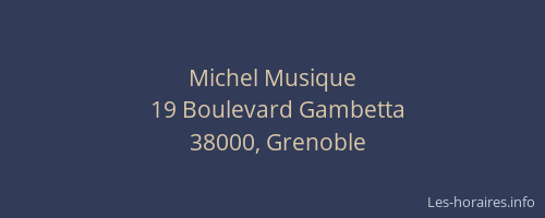 Michel Musique
