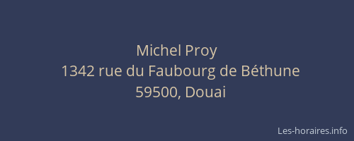 Michel Proy
