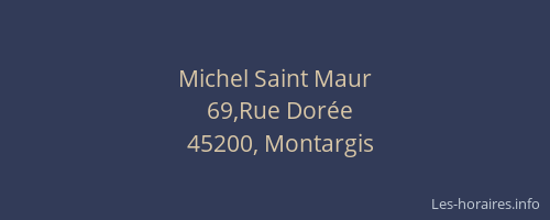 Michel Saint Maur