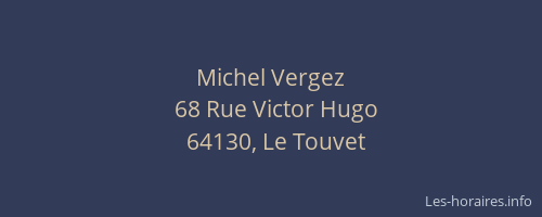 Michel Vergez