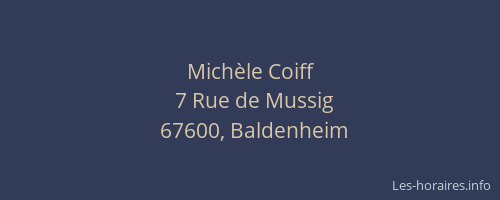 Michèle Coiff