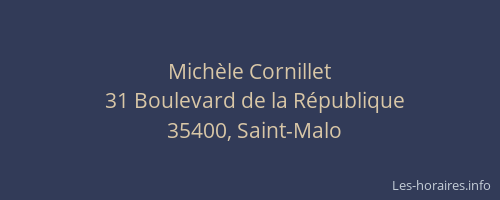 Michèle Cornillet