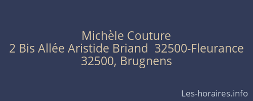 Michèle Couture