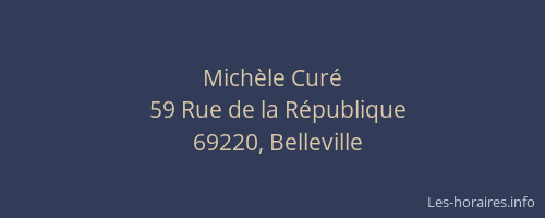 Michèle Curé