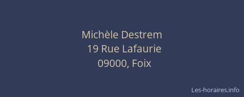 Michèle Destrem
