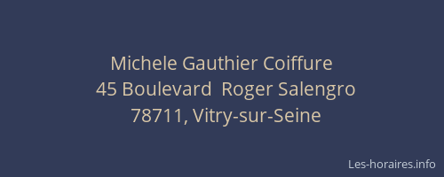 Michele Gauthier Coiffure