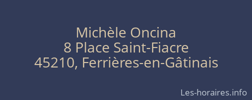 Michèle Oncina