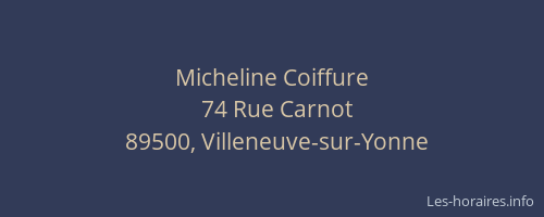 Micheline Coiffure