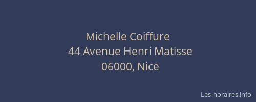 Michelle Coiffure