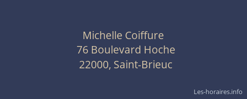 Michelle Coiffure