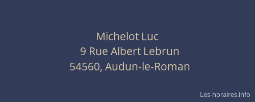 Michelot Luc