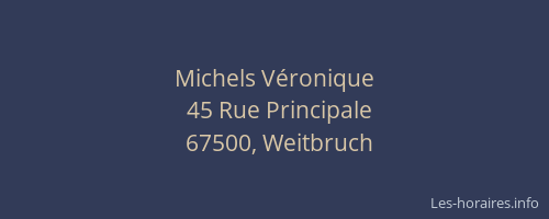 Michels Véronique
