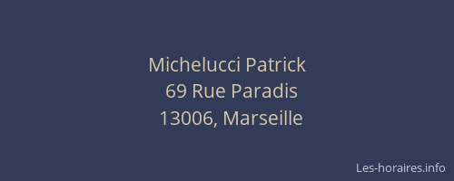 Michelucci Patrick