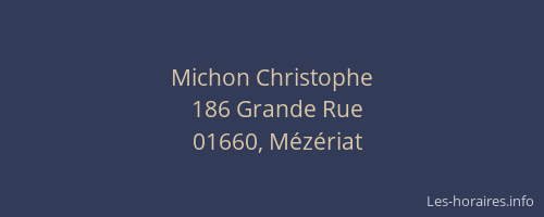 Michon Christophe