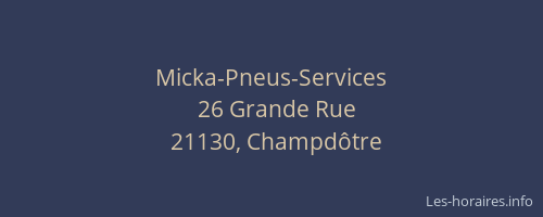 Micka-Pneus-Services