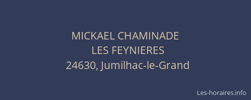MICKAEL CHAMINADE