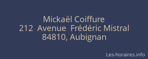 Mickaël Coiffure
