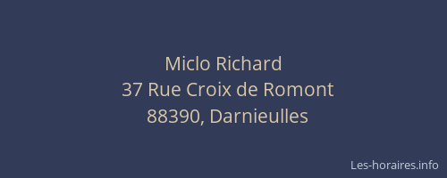 Miclo Richard