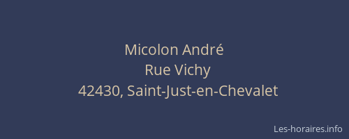Micolon André
