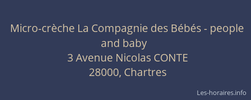 Micro-crèche La Compagnie des Bébés - people and baby