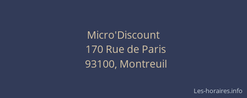 Micro'Discount