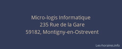 Micro-logis Informatique