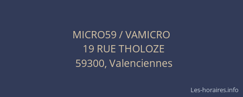 MICRO59 / VAMICRO
