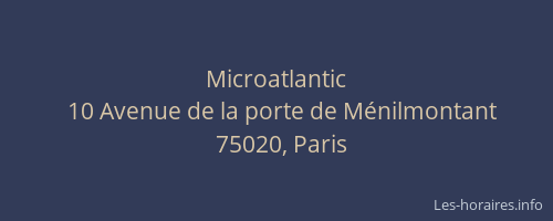 Microatlantic