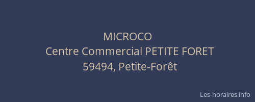 MICROCO