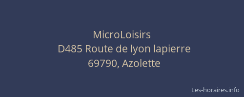 MicroLoisirs