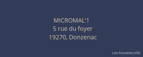 MICROMAL'1