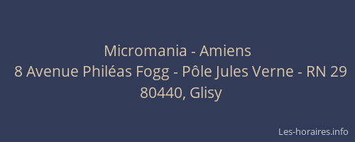Micromania - Amiens