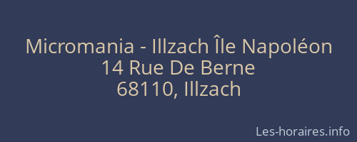 Micromania - Illzach Île Napoléon
